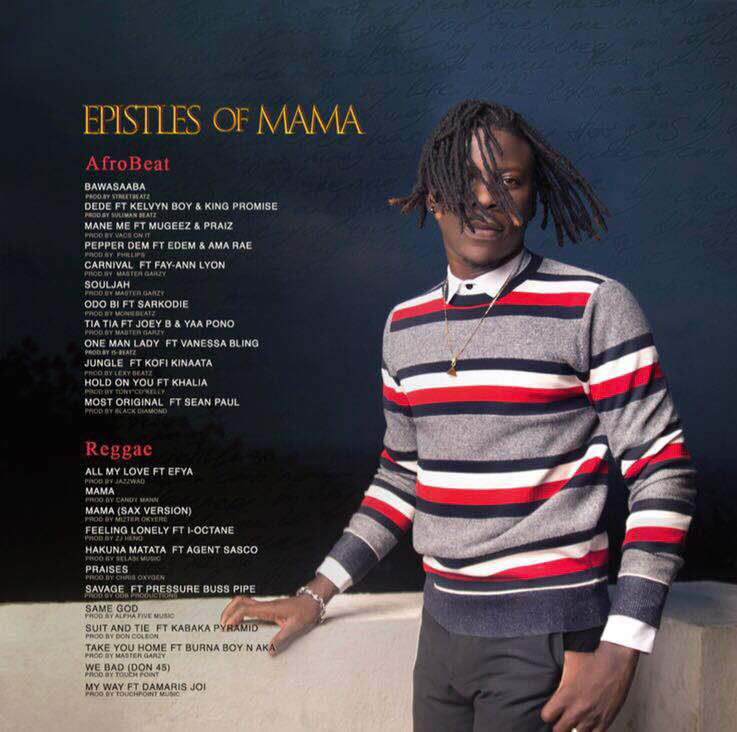 Tracklist for Epistles of Mama