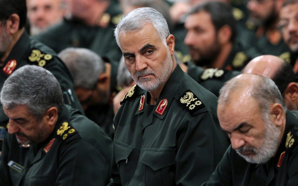  Iranian commander Qassem Soleimani killed by the US
