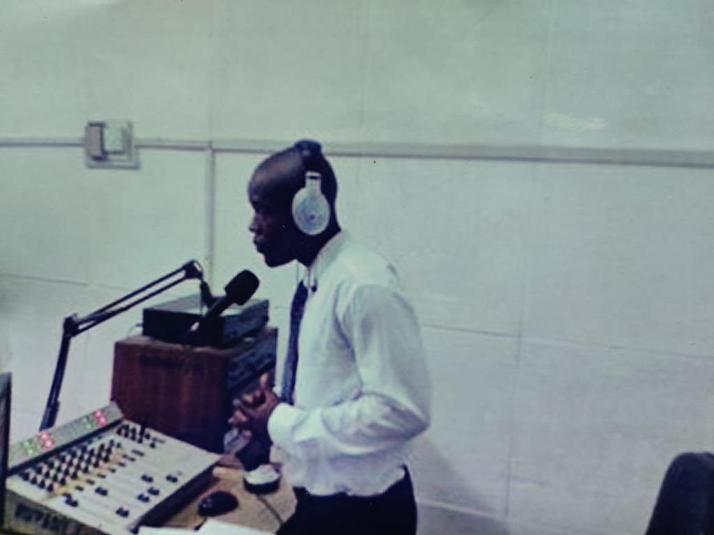 Giovani during his days at Radio Universe